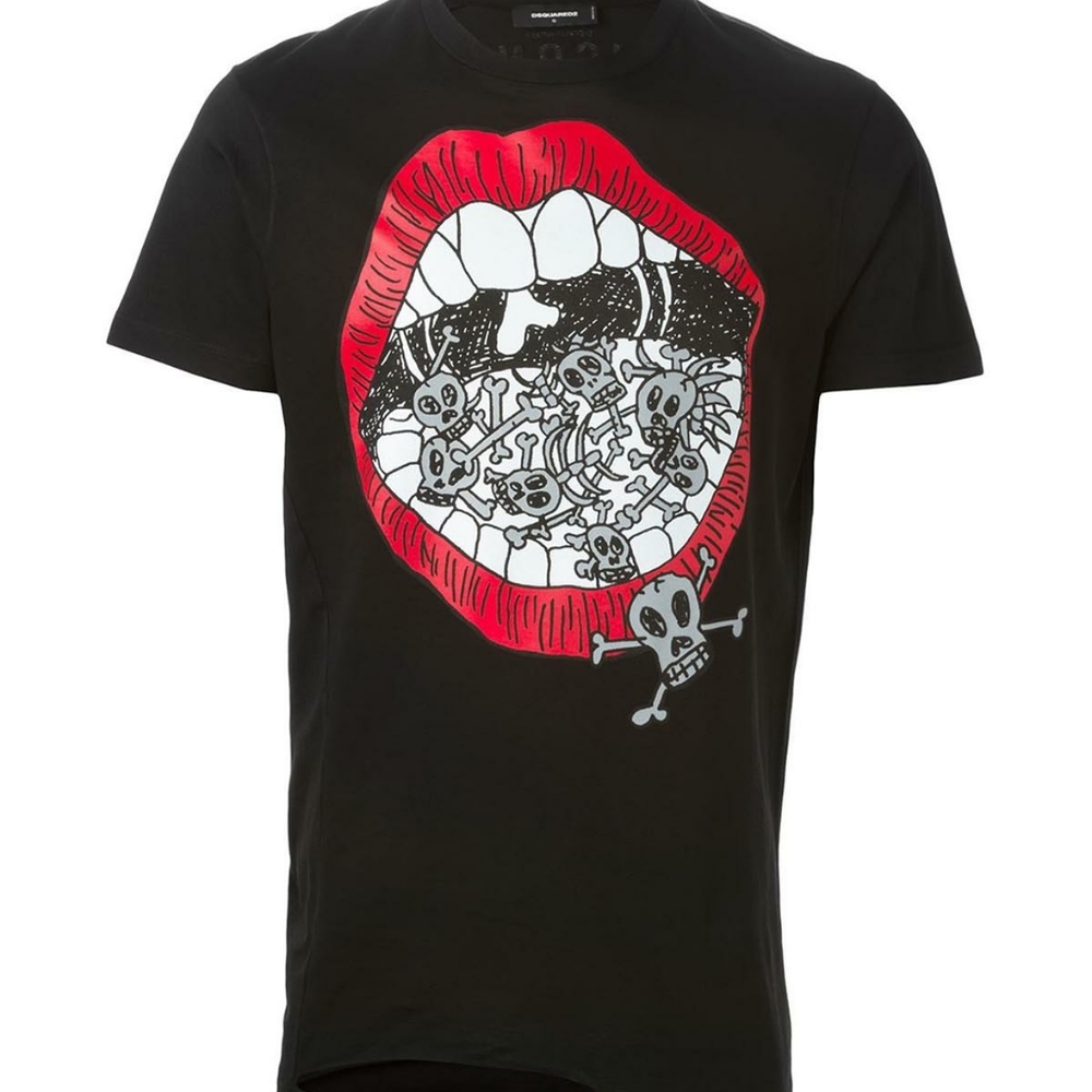 Dsquared2 Strange Mouth Tshirt Size S